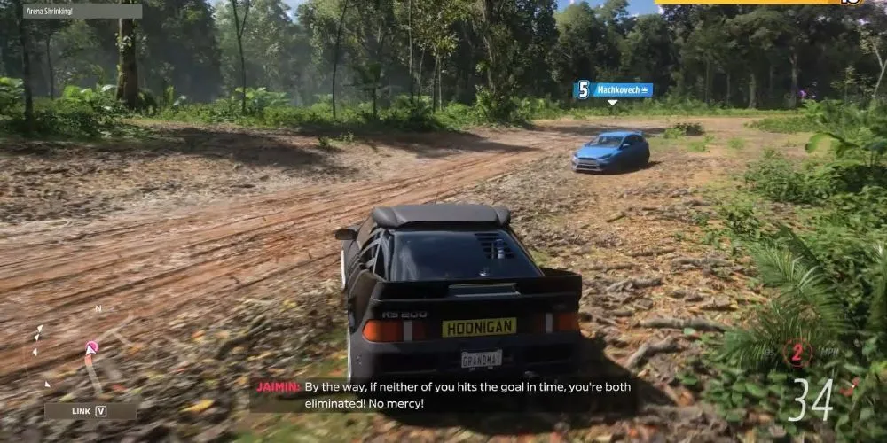 Cảnh chế độ The Eliminator trong Forza Horizon 5