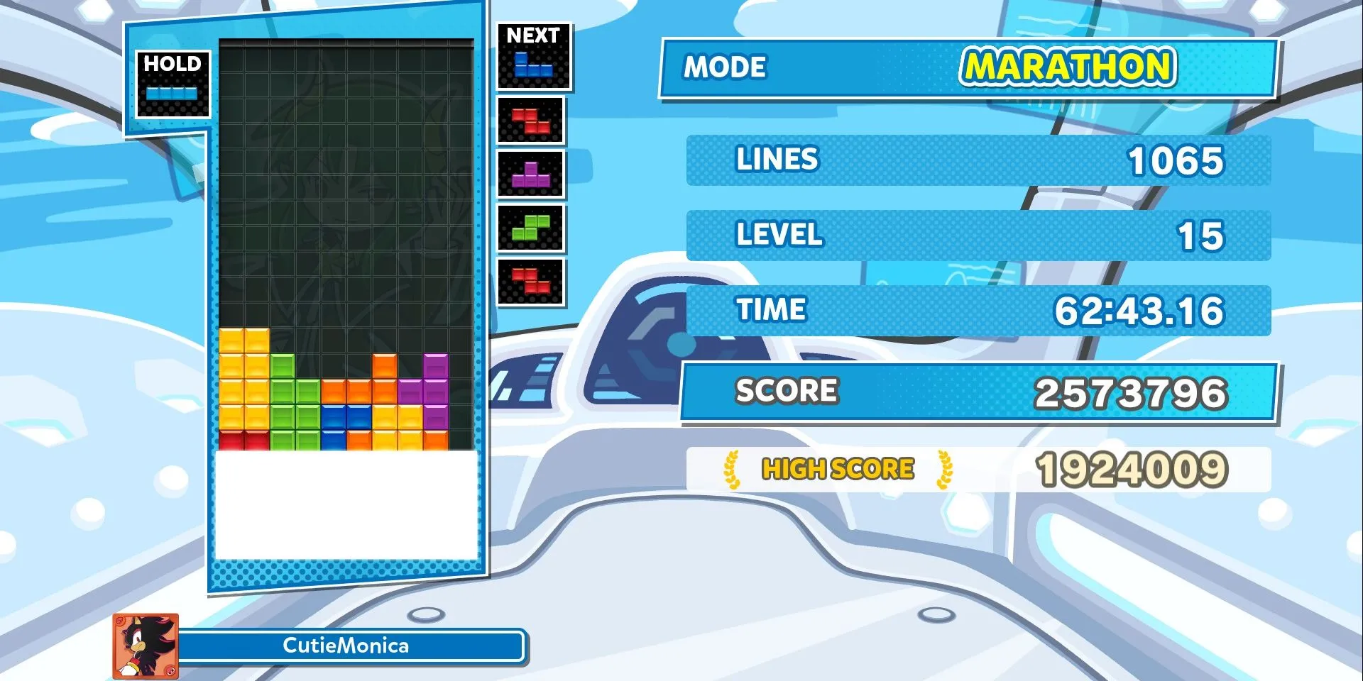 Cảnh game Puyo Puyo Tetris 2