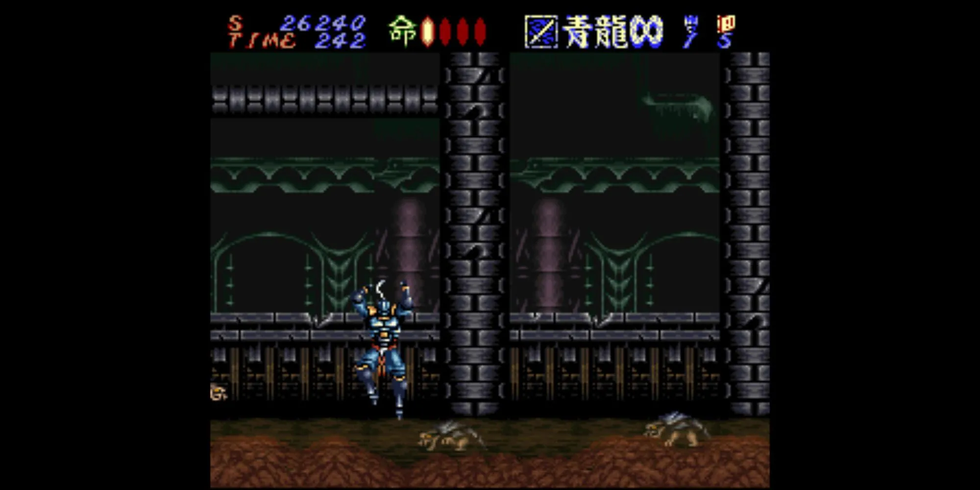 Hagane nhân vật chính trong Hagane The Final Conflict trên SNES