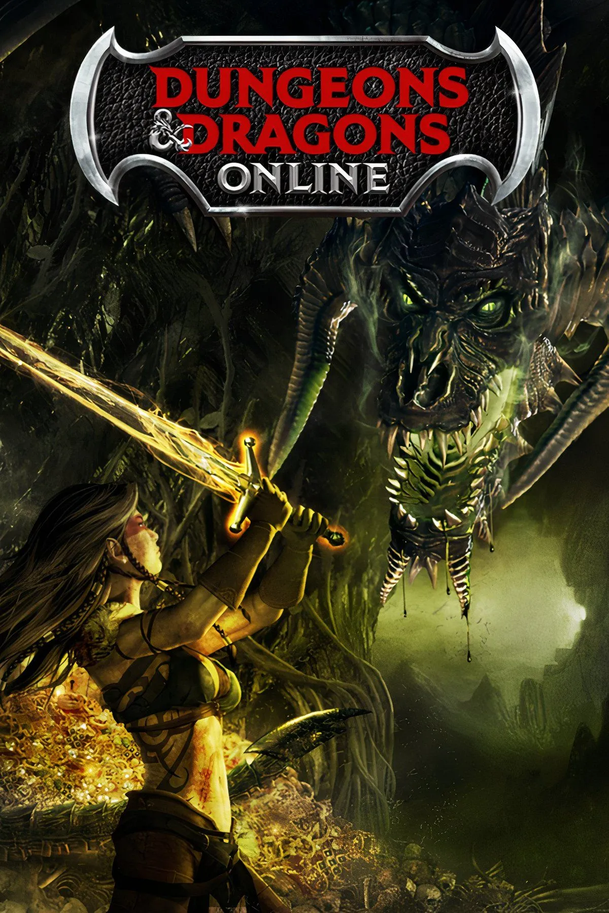 Bối cảnh hầm ngục và quái vật trong game Dungeons and Dragons Online, thể hiện chất nhập vai cổ điển.