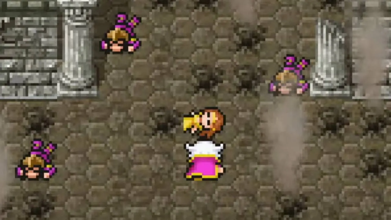 Cái chết của Anna, con gái Tellah, trong Final Fantasy IV