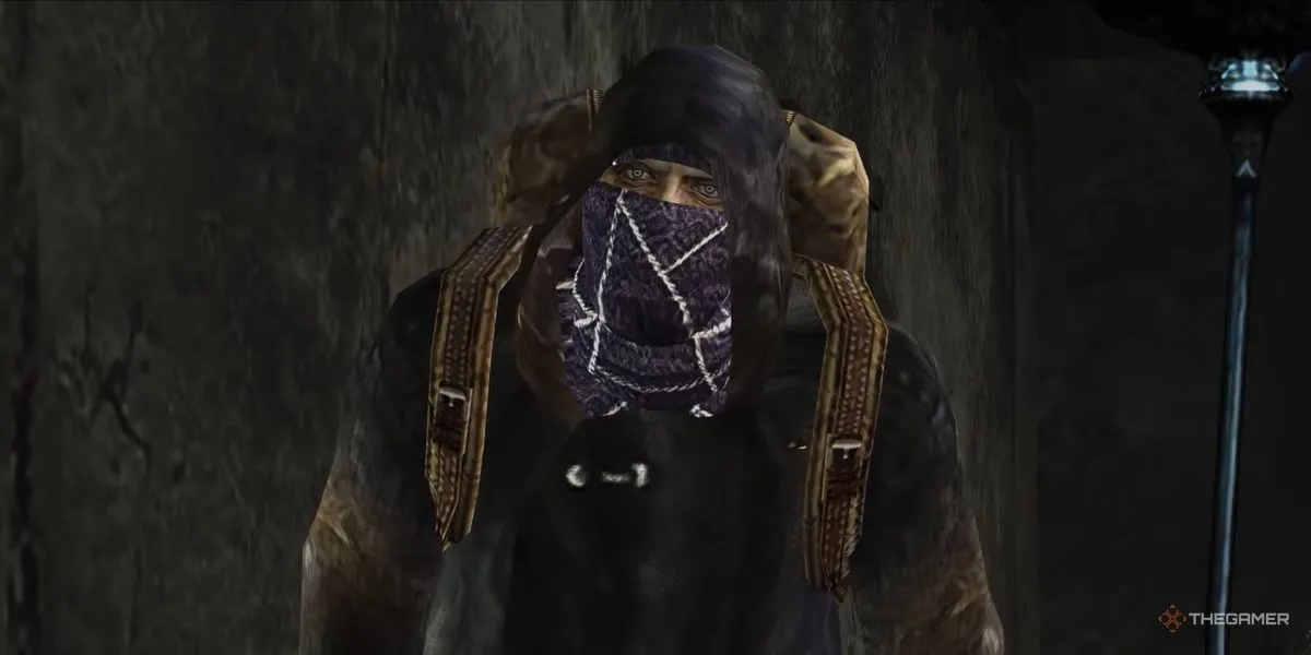 Chân dung Merchant huyền thoại trong Resident Evil 4 phiên bản gốc 2005.