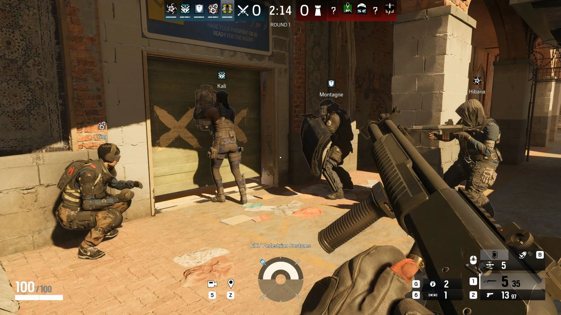 Góc nhìn chi tiết về cải tiến ánh sáng và đổ bóng trên bản đồ cũ trong Rainbow Six Siege X, minh họa sự thay đổi đồ họa và yêu cầu điều chỉnh tầm nhìn của game thủ.