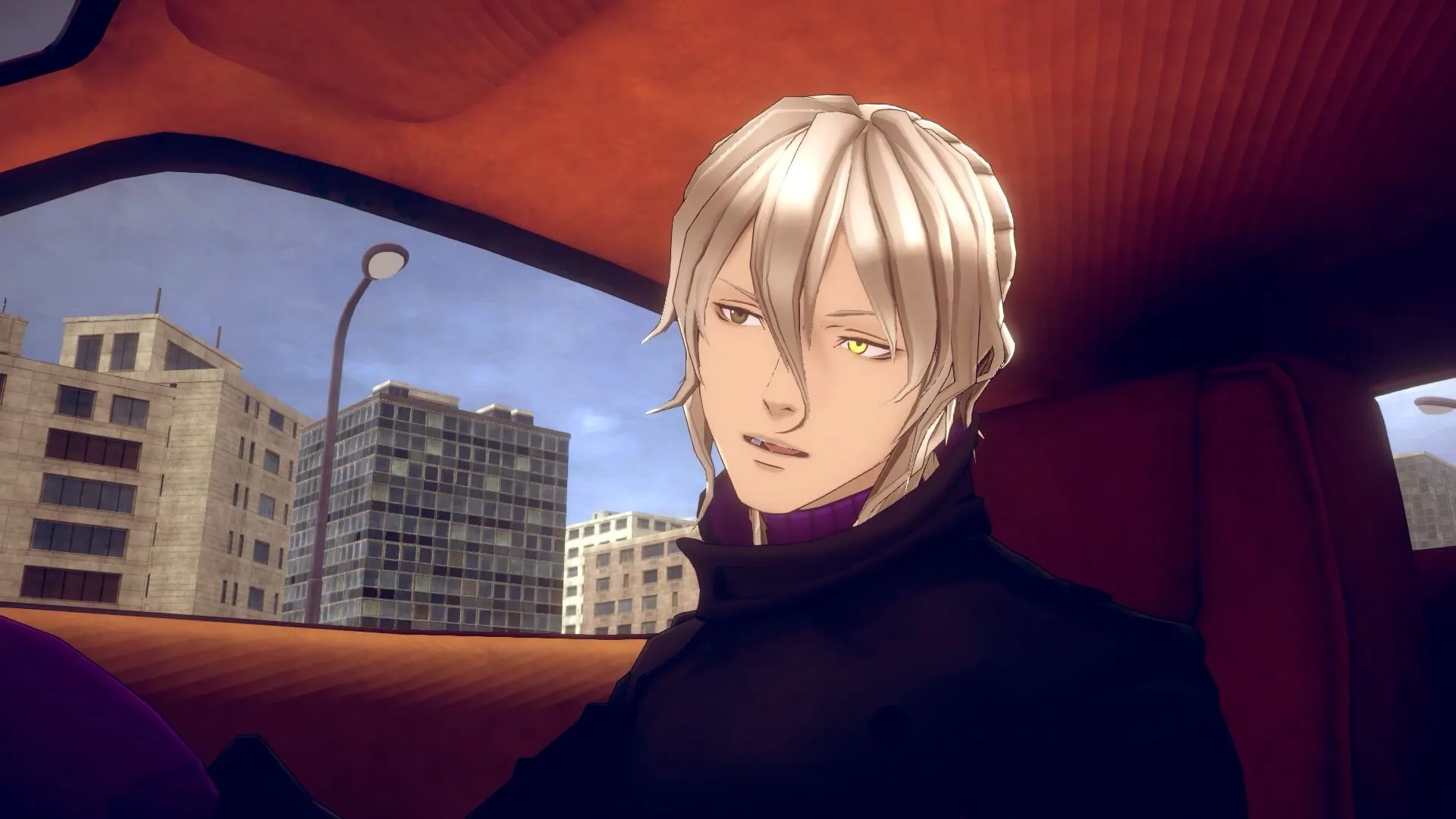 Hình ảnh báo chí đầu tiên của No Sleep For Kaname Date, hiển thị cảnh quan môi trường trong game