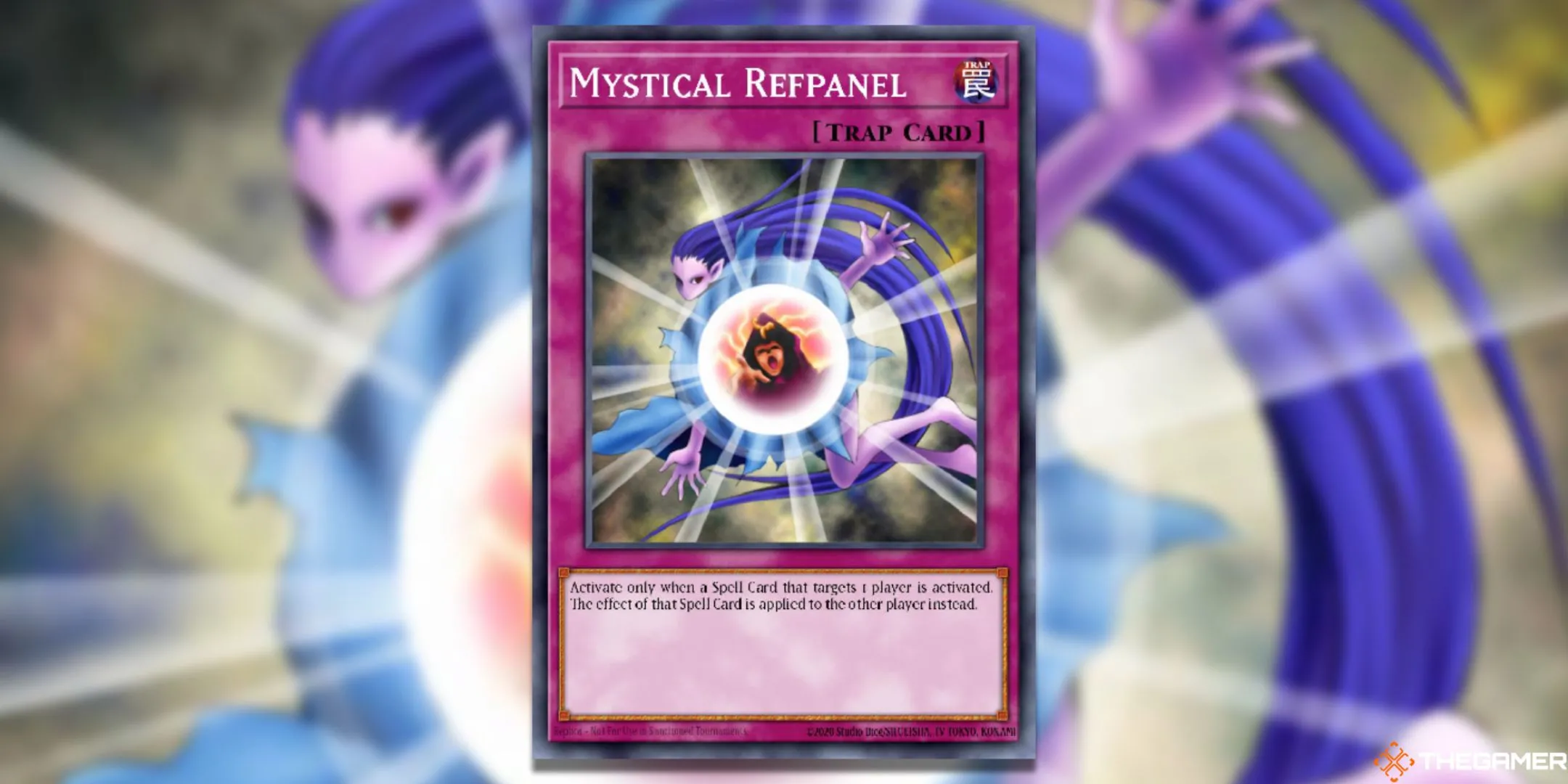 Hình minh họa thẻ bài bẫy Magical Refpanel Yu-Gi-Oh! TCG