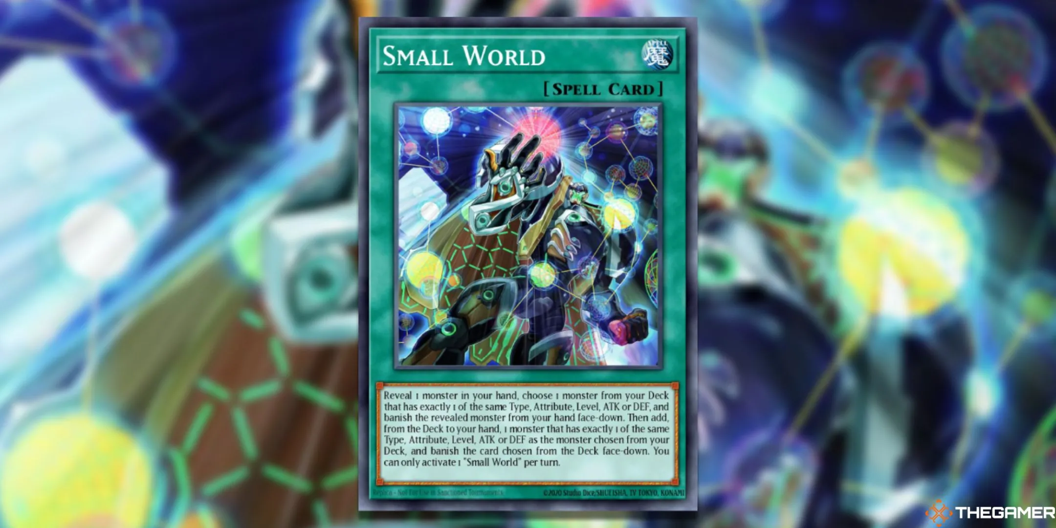Hình minh họa thẻ bài Small World Yu-Gi-Oh! TCG