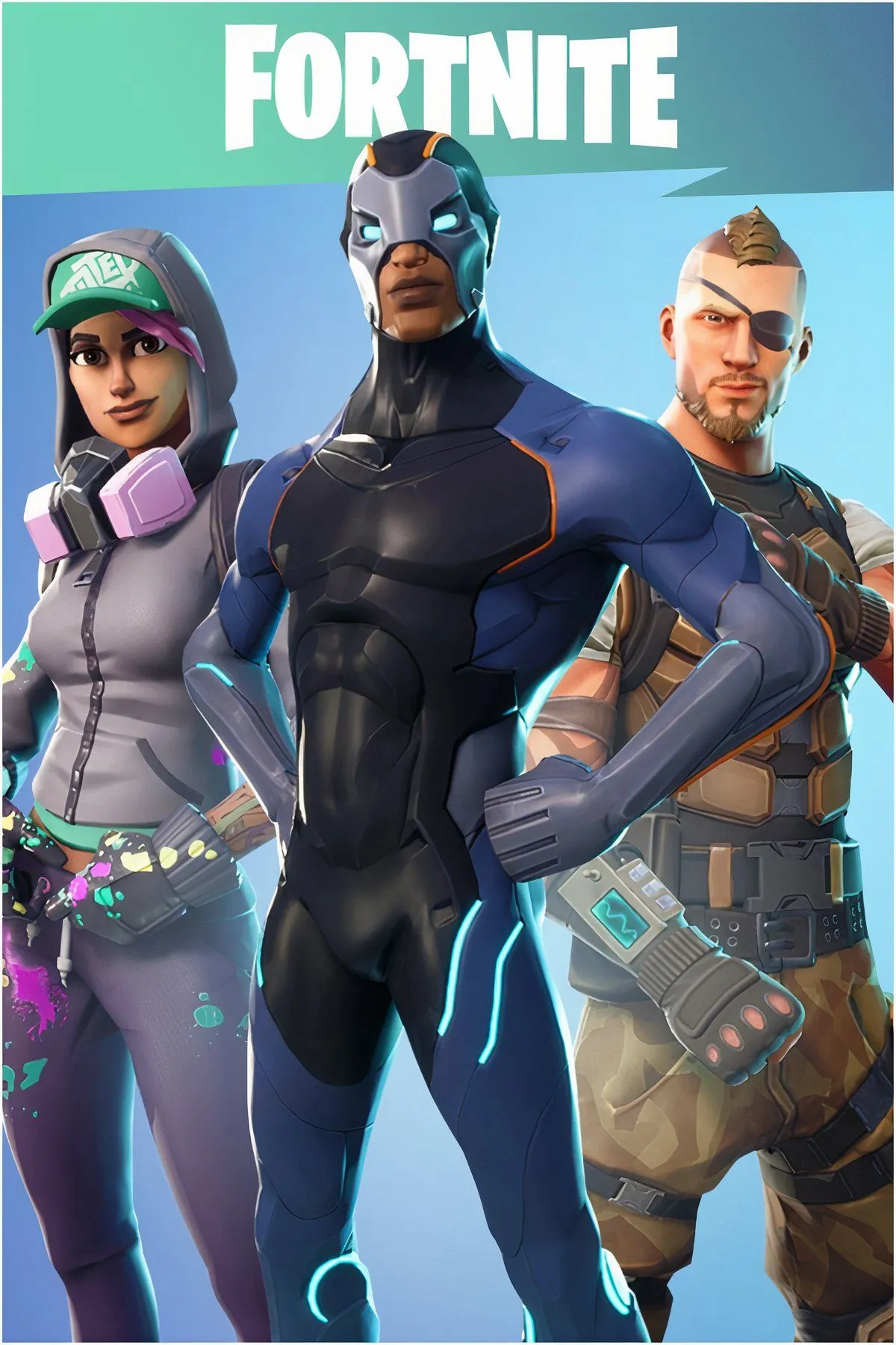 Phong cách đồ họa và lối chơi xây dựng đặc trưng của Fortnite Battle Royale