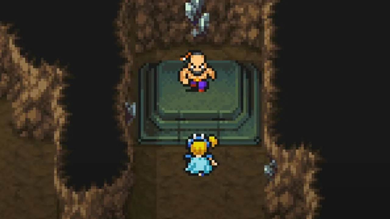 Quỷ Djinn trong Hang Động Bị Phong Ấn ở Final Fantasy III