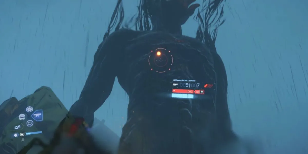 Sam Porter Bridges bảo vệ Pháo Đài Knot khỏi Voidout trong Death Stranding 2