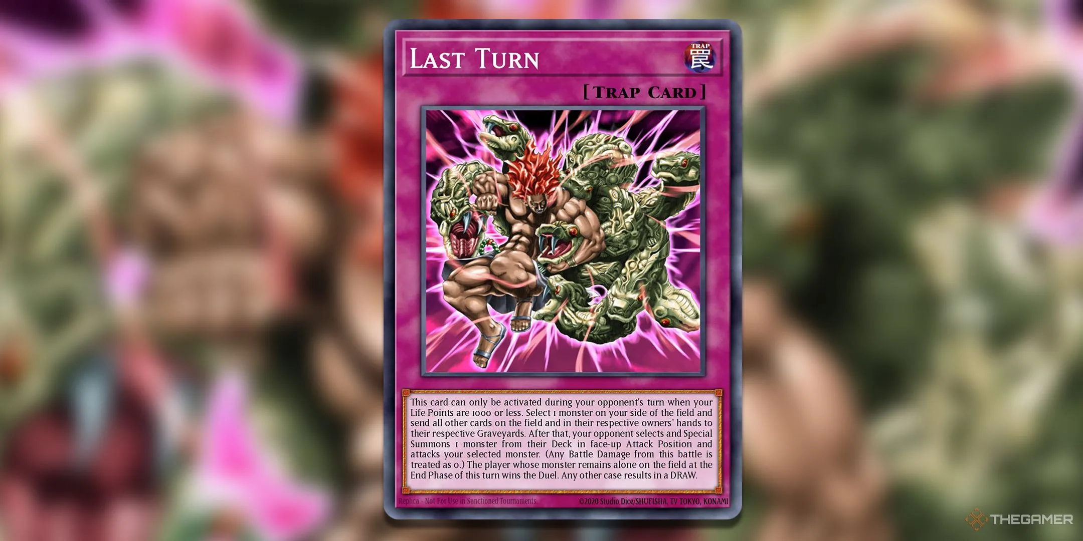 Thẻ bài Phép Tốc Độ Last Turn từ Yu-Gi-Oh! TCG