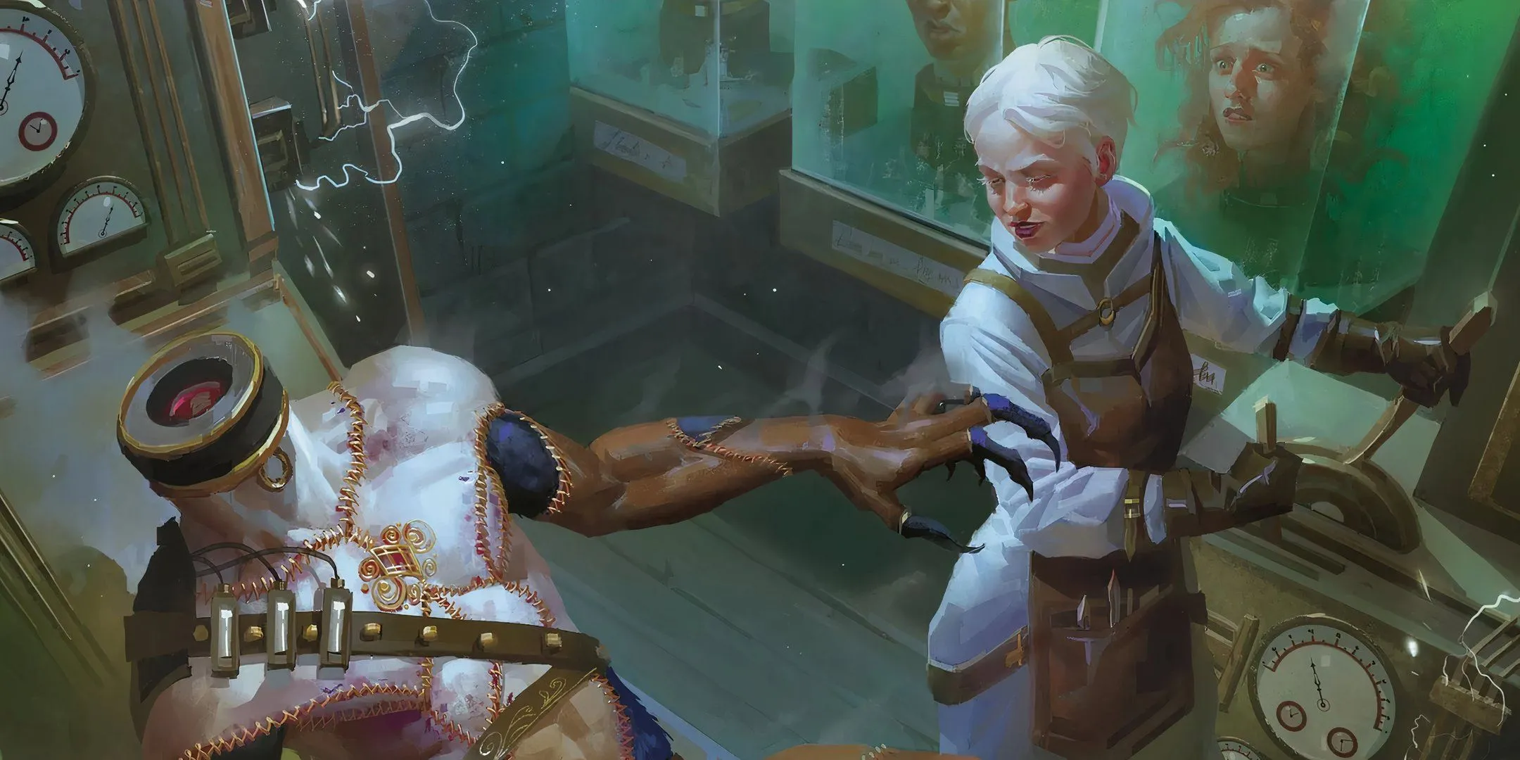 Thủ thuật ma quái trong D&amp;D trên cơ thể một người