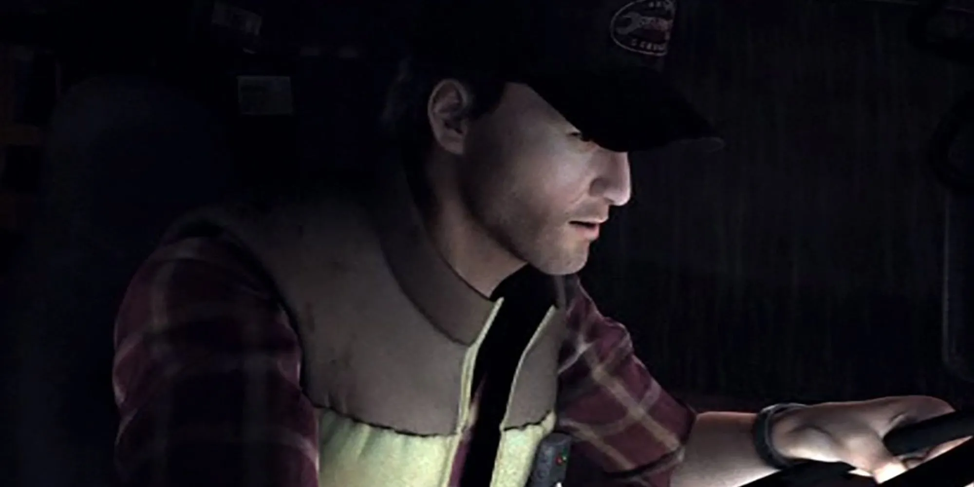 Travis Grady tìm kiếm vật phẩm trong Silent Hill Origins
