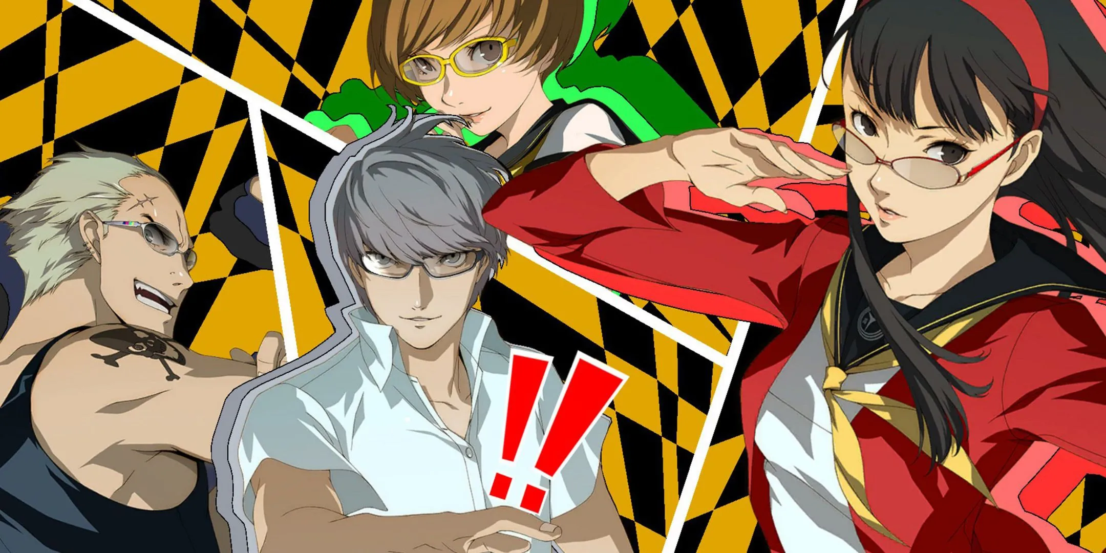 Yu Narukami cùng nhóm Investigation Team trong Persona 4 Golden, biểu tượng của tình bạn và phiêu lưu.