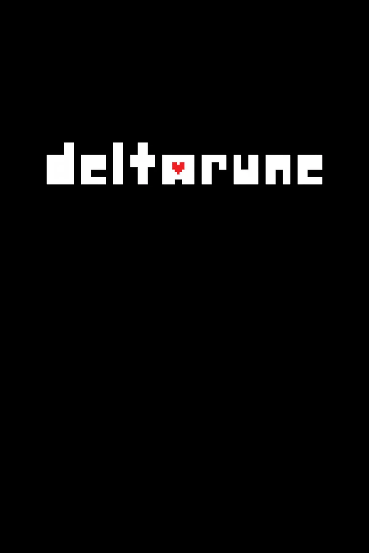 Ảnh bìa chính thức của tựa game Deltarune, đại diện cho vũ trụ RPG độc đáo và đầy bí ẩn