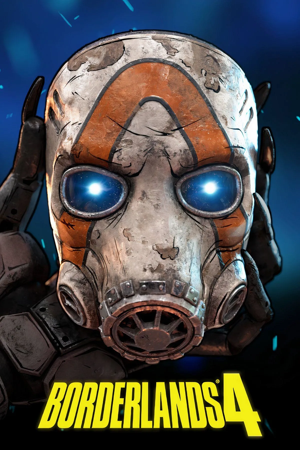 Ảnh bìa game Borderlands 4 với hình ảnh các nhân vật chính và phong cách đồ họa đặc trưng