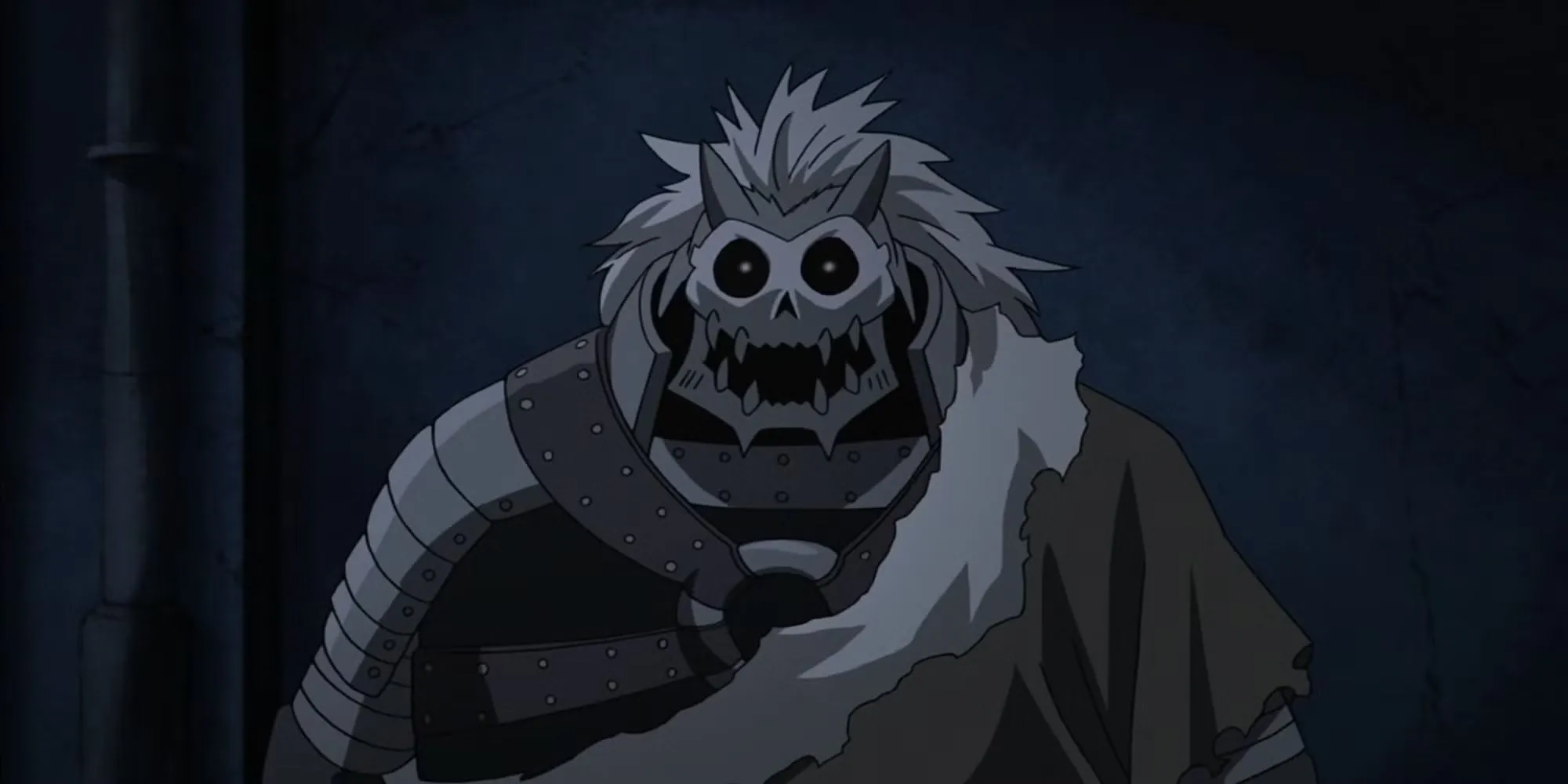 Barry the Chopper, kẻ sát nhân hàng loạt và nạn nhân vô tội của hắn trong Fullmetal Alchemist.