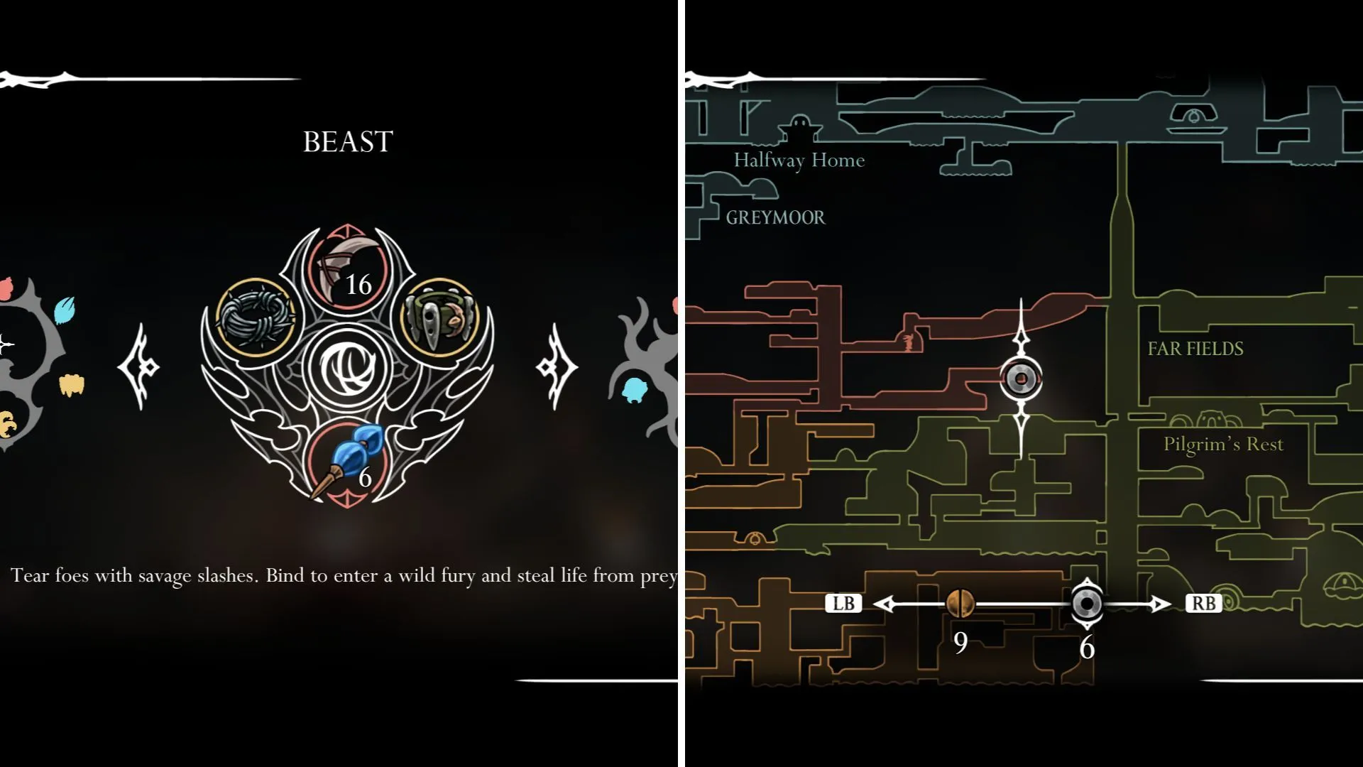Beast Crest trang bị cho Hornet khả năng hút máu kẻ thù trong Silksong