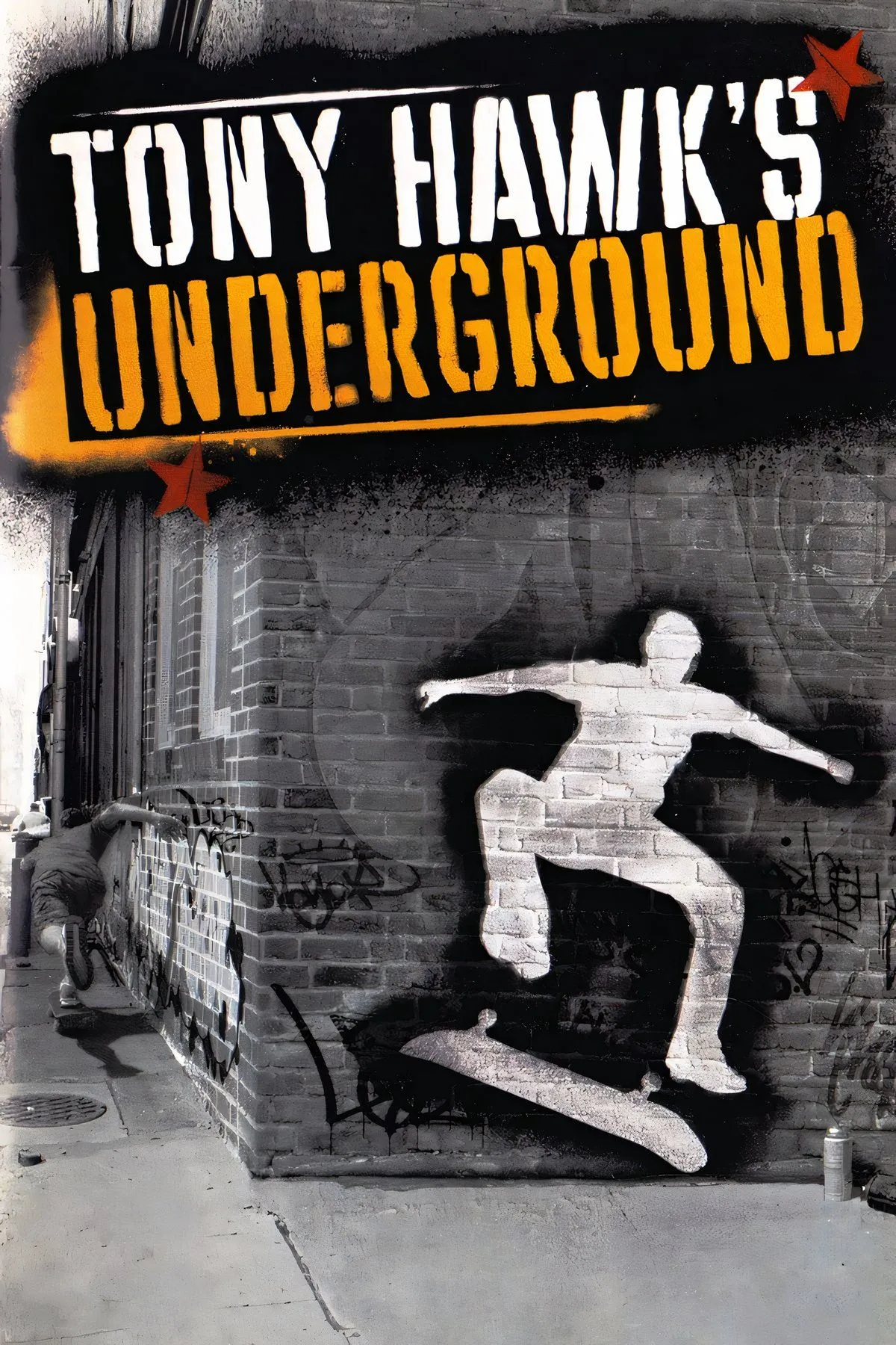 Bìa đĩa game Tony Hawk's Underground gốc, thể hiện phong cách tự do của series THUG