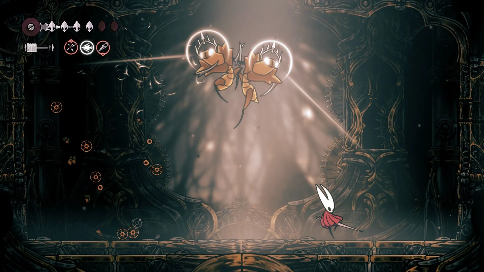 Bộ đôi Cogwork Dancers với vũ điệu tấn công phức tạp, thử thách game thủ tại Cogwork Core