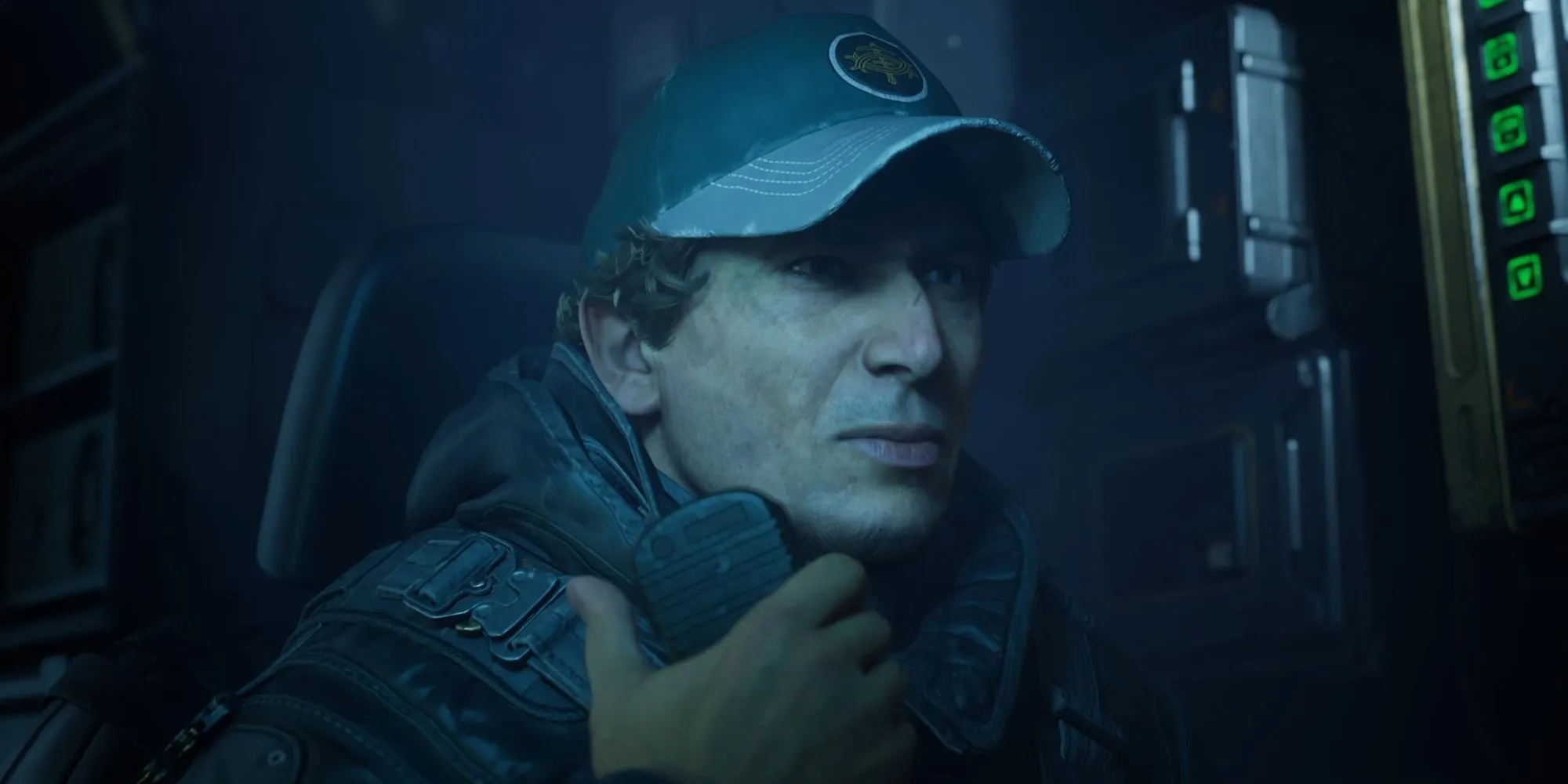 Chân dung cận cảnh nhân vật chính Remi, thể hiện thiết kế cyberpunk của Hell Is Us