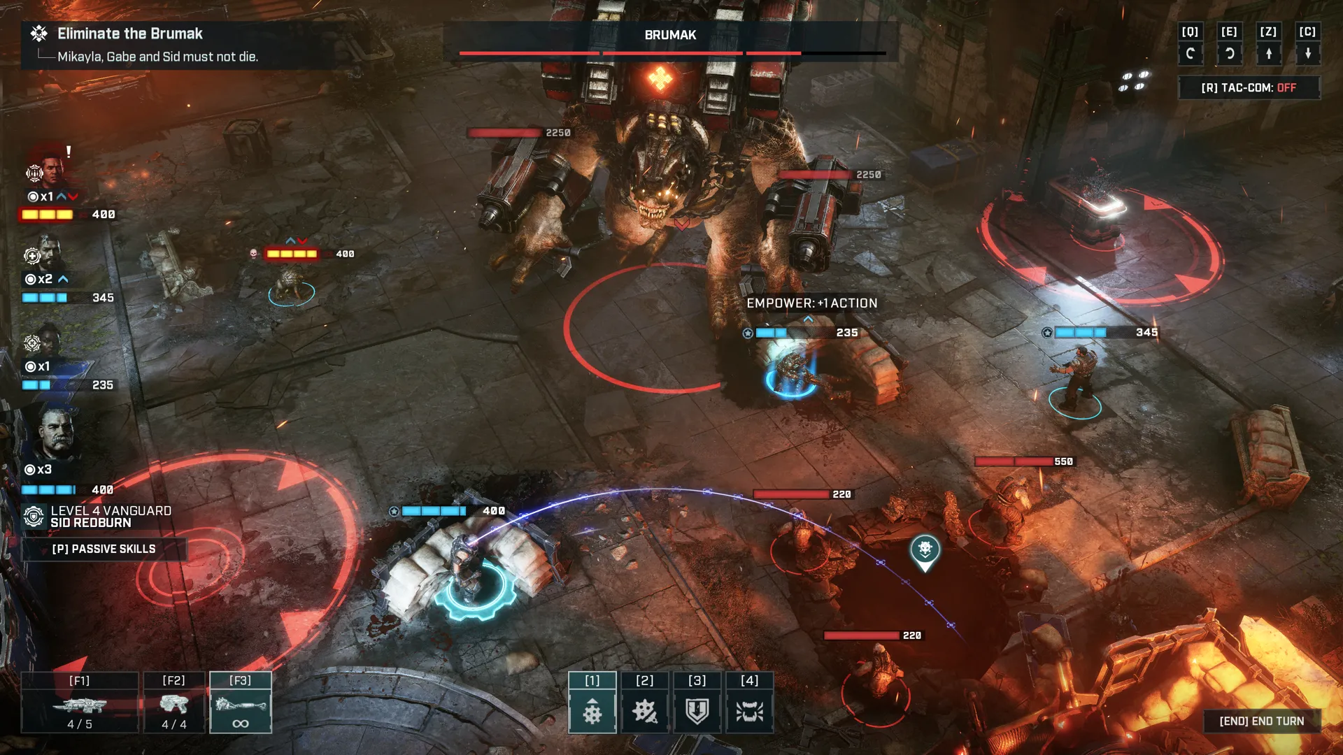 Chiến thuật chiến đấu trong Gears Tactics