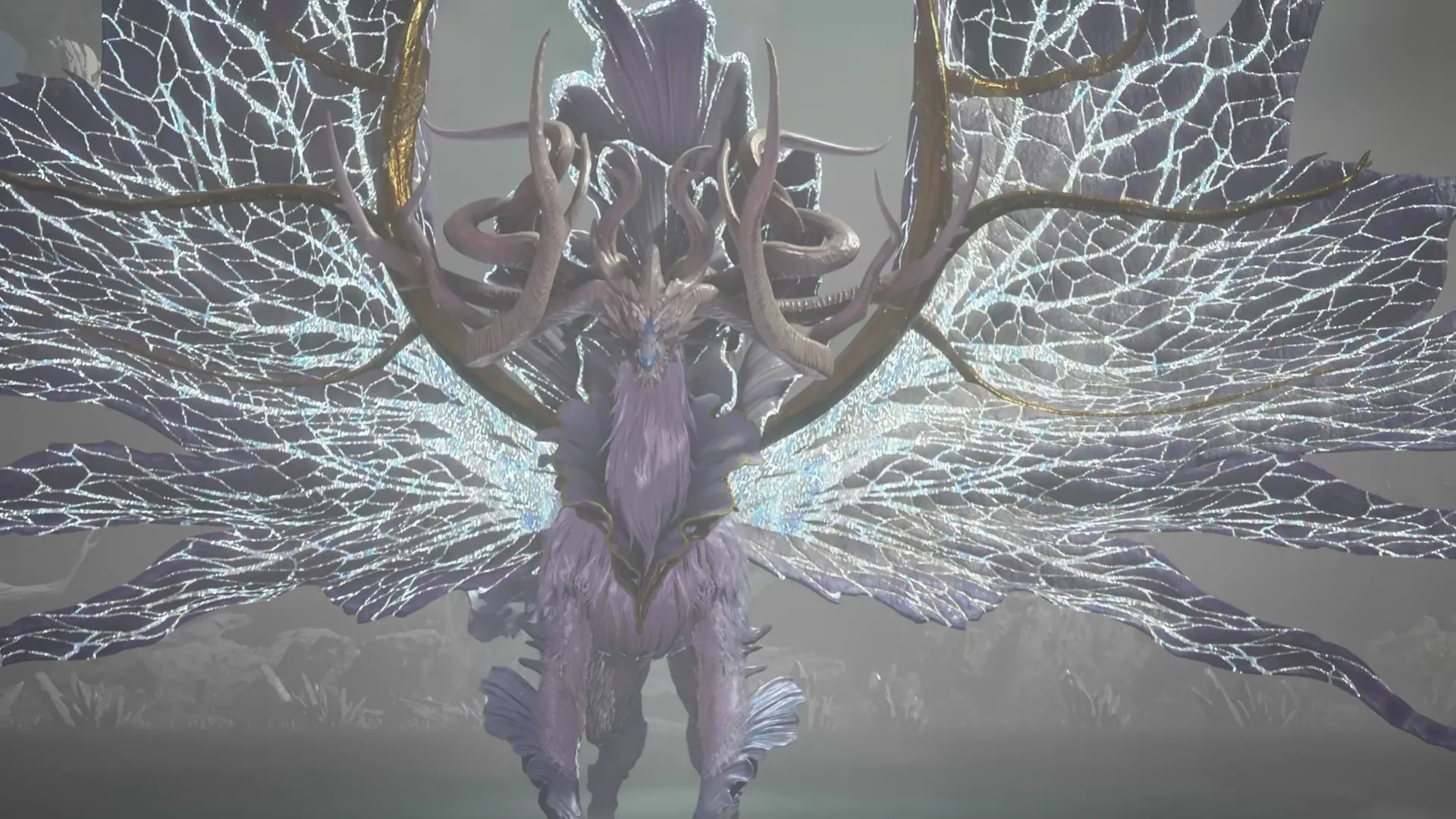 Hình ảnh Buckhorn Dragon ấn tượng từ Lost Soul Aside, thể hiện thiết kế sinh vật độc đáo của game