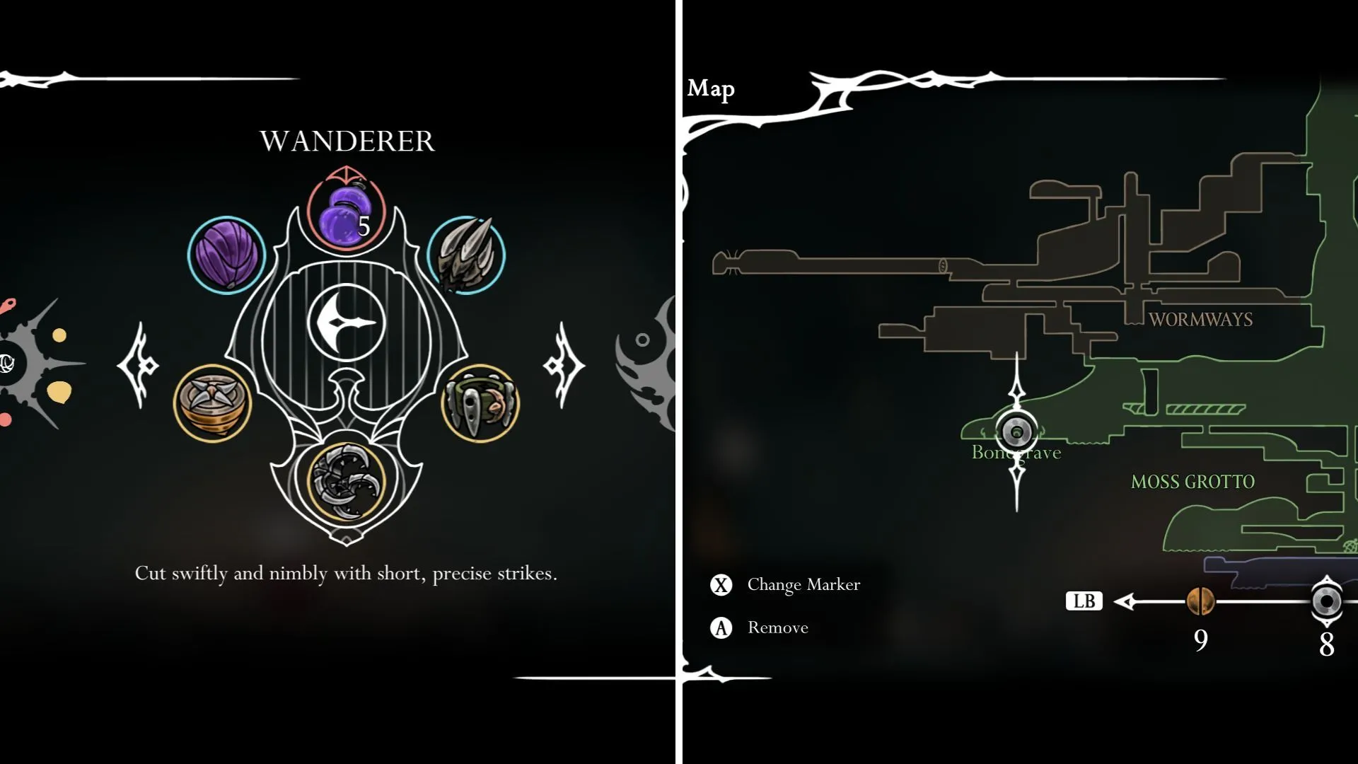 Hornet với Wanderer Crest, sẵn sàng tung ra những nhát chém chớp nhoáng
