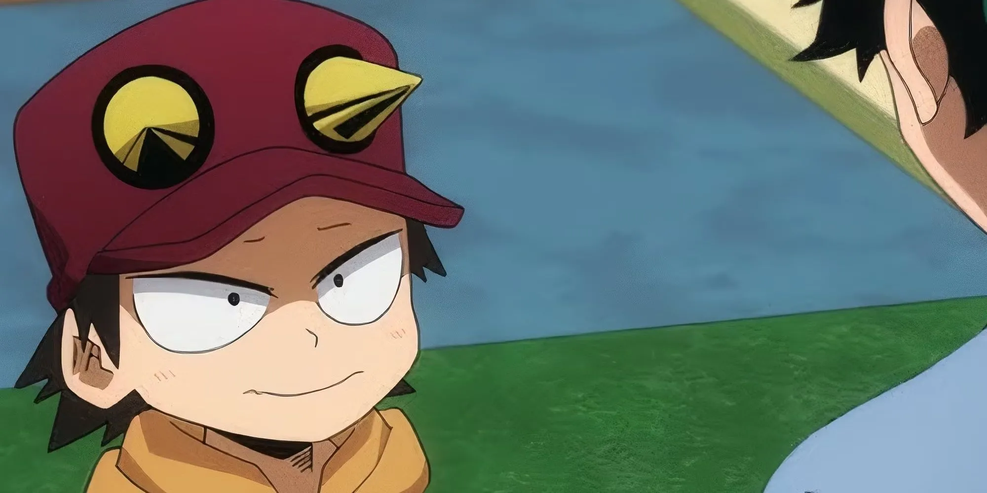Kota Izumi, cậu bé mồ côi với cái nhìn kiên cường sau bi kịch, trong My Hero Academia.
