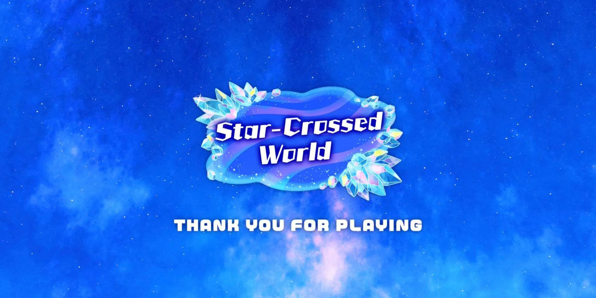 Màn hình kết thúc 'Cảm ơn đã chơi' của Kirby Star-Crossed World, tóm tắt hành trình của Kirby