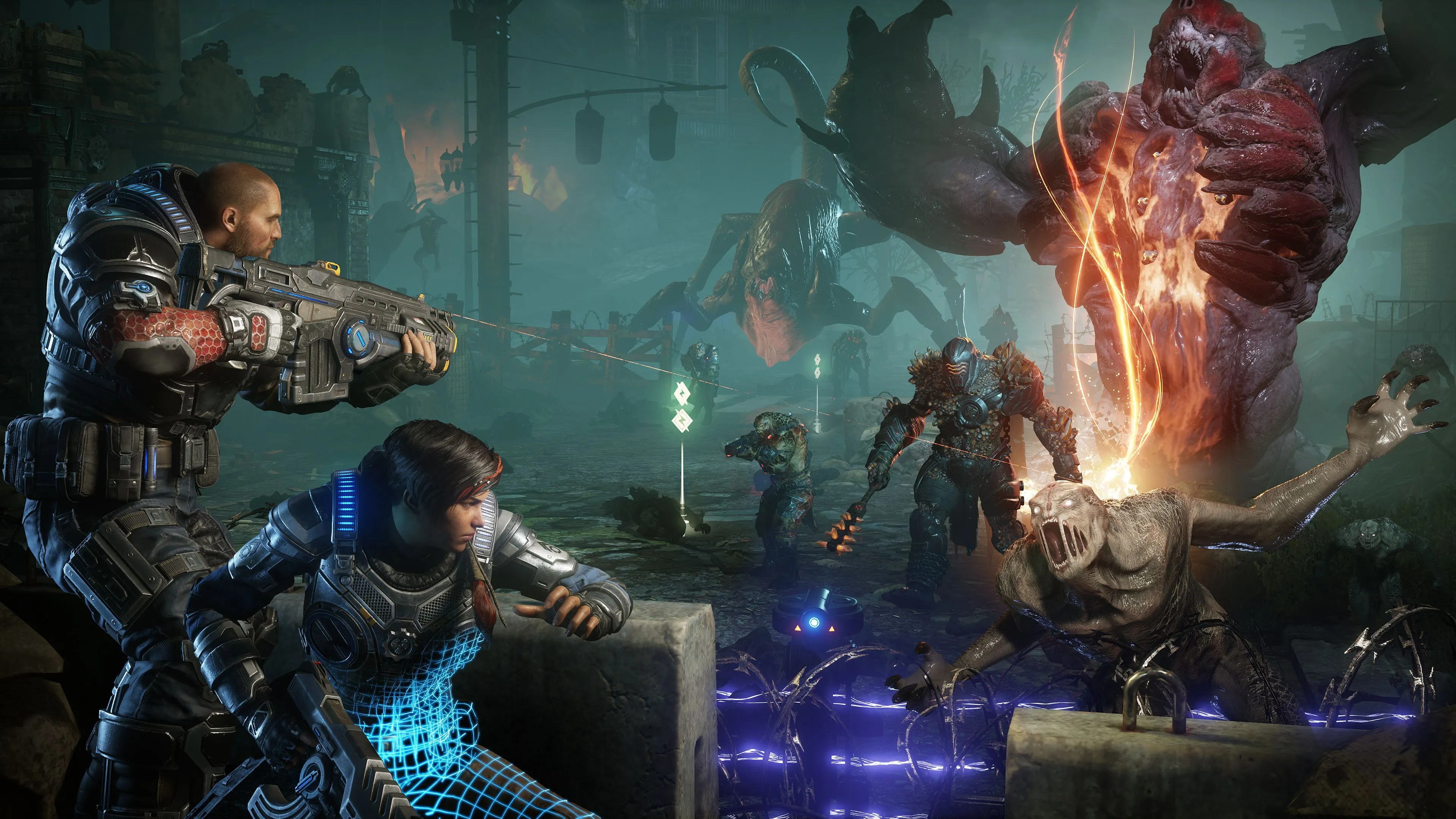 Pha hành động hoành tráng trong Gears 5