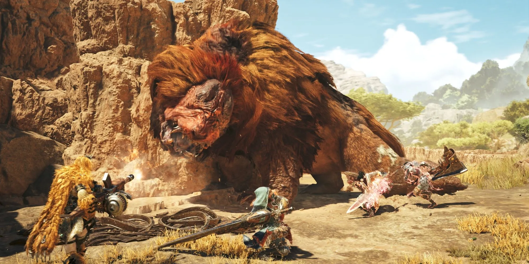 Sinh vật khổng lồ và cảnh quan hùng vĩ trong Monster Hunter Wilds