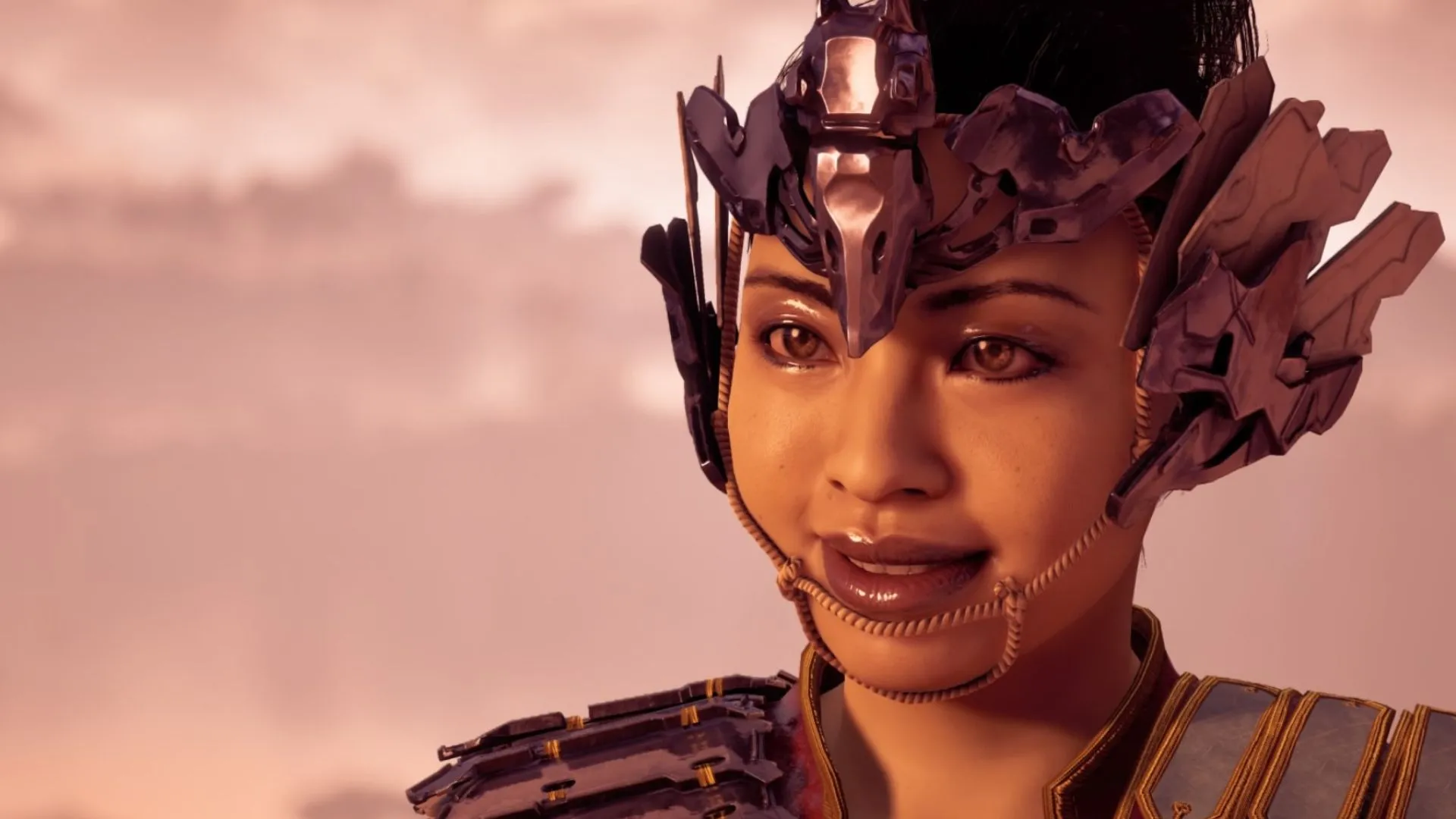 Talanah, nữ thợ săn tài giỏi của Carja trong Horizon Zero Dawn, với khả năng săn máy mạnh mẽ