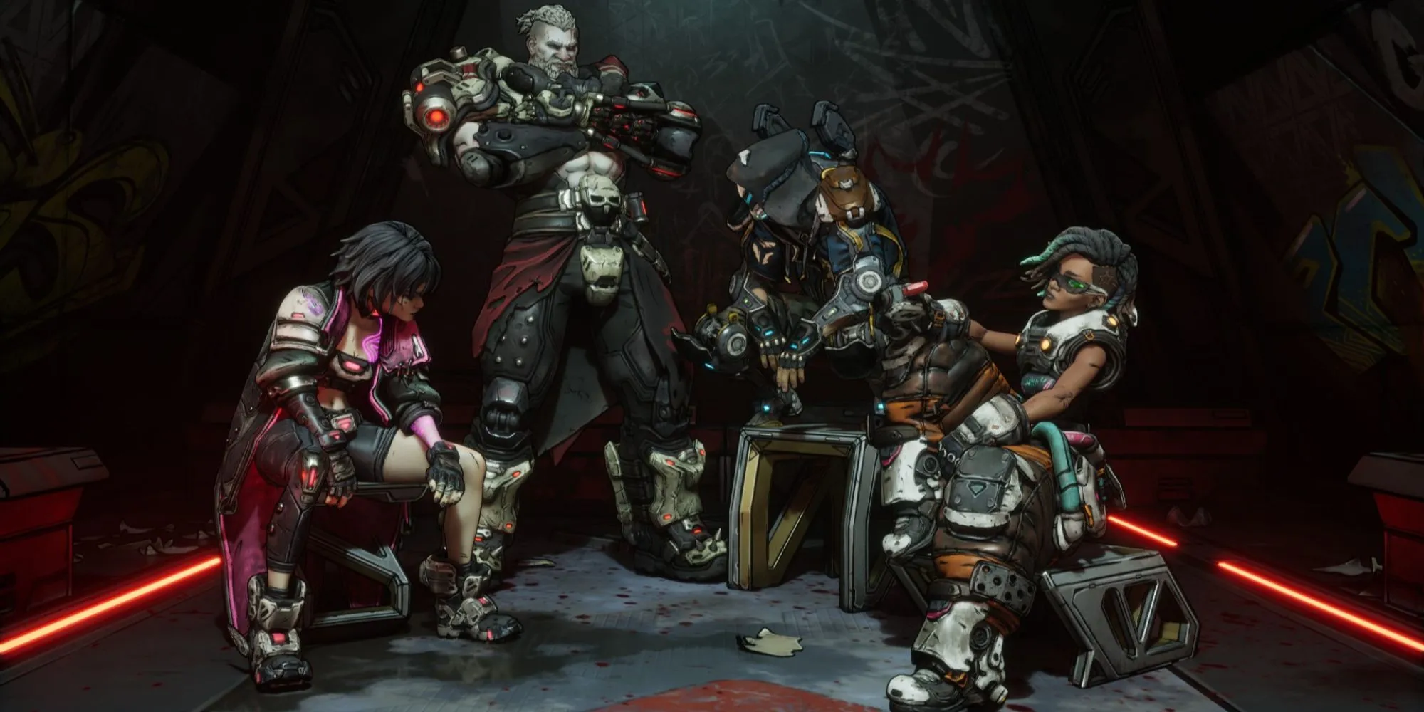 Tạo hình ấn tượng của các Vault Hunter mới trong Borderlands 4, mỗi người một phong cách chiến đấu
