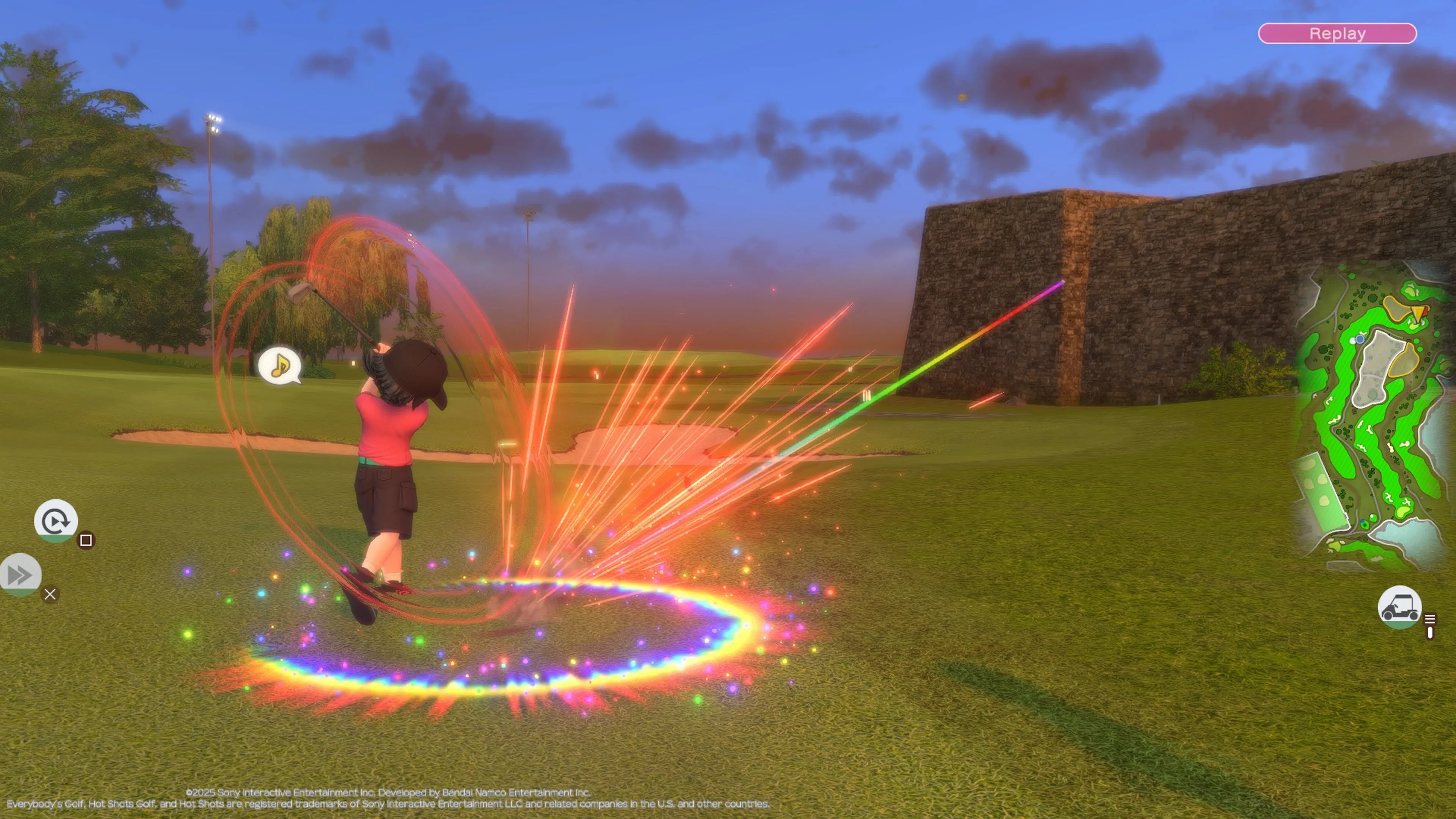 Trải nghiệm gameplay đơn điệu của Everybody's Golf Hot Shots 2025, thiếu vắng các tính năng chiều sâu của phiên bản trước.