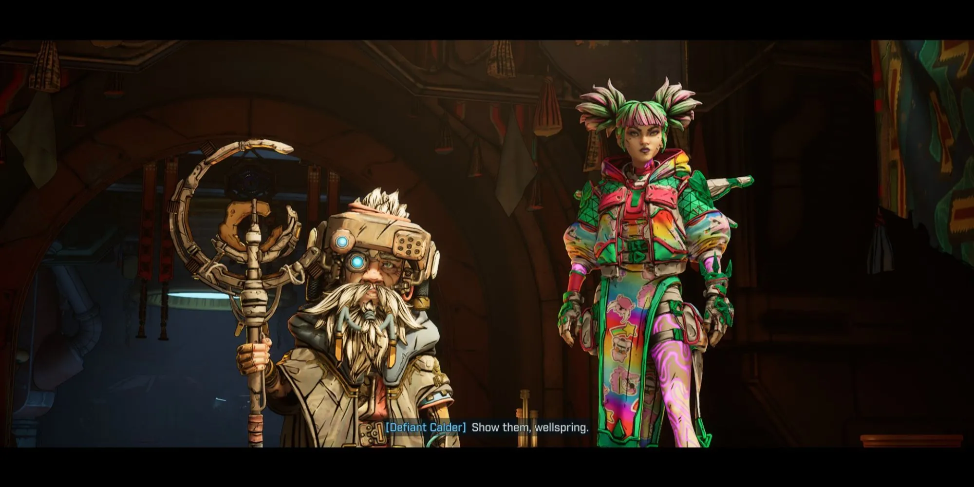 Vault Hunter chủ động tương tác với NPC và xuất hiện trong cutscenes, nâng tầm trải nghiệm cốt truyện của Borderlands 4